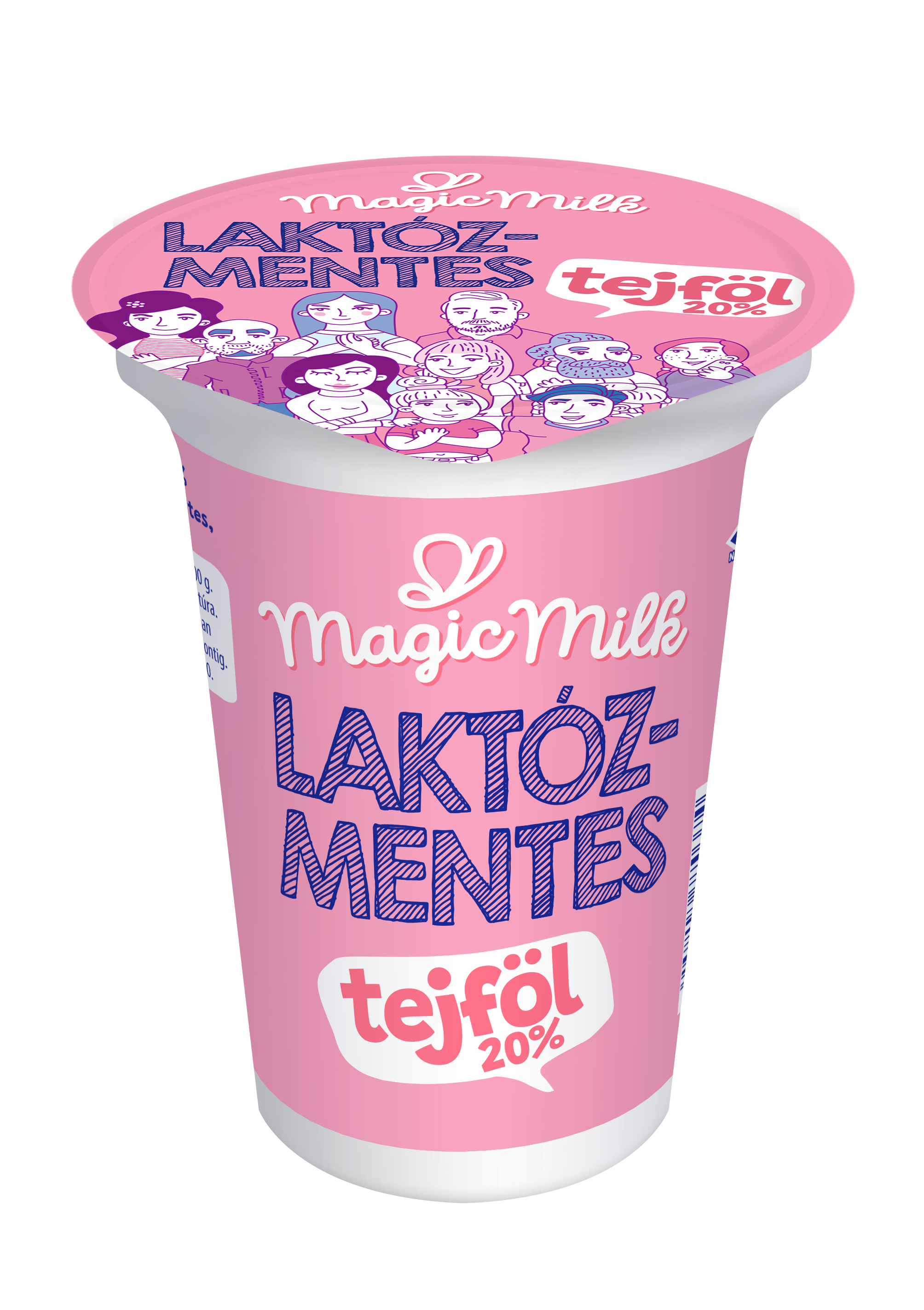 Magic Milk laktózmentes tejföl 20% 325g